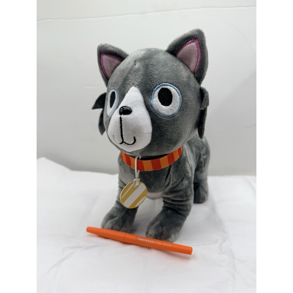 Clifford The Big Red Dog Willa Cat Gray Plush 9” Stuffed Animal Toy Factory 2023